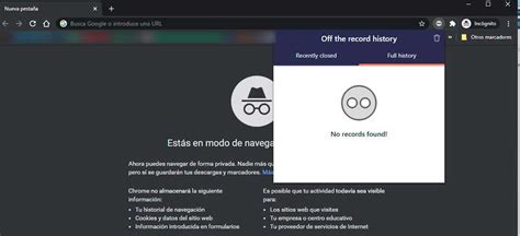 Modo Inc Gnito En Google Chrome C Mo Ver El Historial De Navegaci N