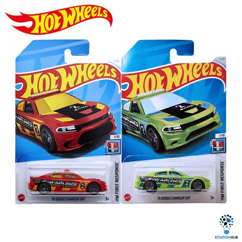 Hot Wheels HW FIRST RESPONSE 15 Dodge Charger SRT Hotwheels Rescue