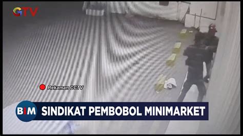 Tiga Sindikat Pembobol Minimarket Berhasil Diringkus Kepolisian Bim