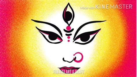 Draw Durga Navratri Goddess | How to draw Maa Durga drawing easy step ...