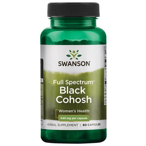 Swanson Premium Black Cohosh 540 Mg 60 Caps Swanson Health Products