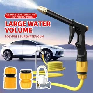 High Pressure Car Wash Spraye M M M Pvc Hose Portable Water Gun