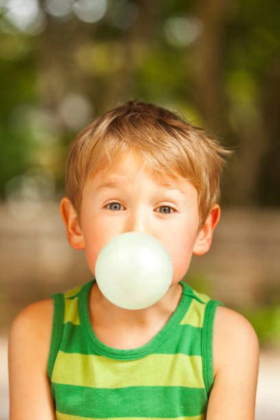 580 Kid Blowing Bubble Gum Stock Photos Pictures And Royalty Free