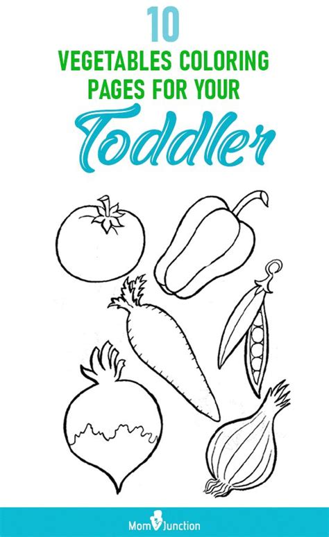 Top 10 Free Printable Vegetables Coloring Pages Online | The help