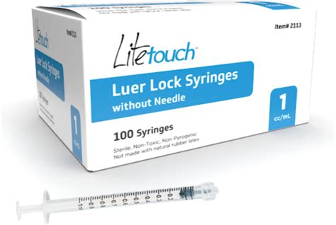 Amazon Ml Syringe Without Needle Luer Slip Pack By Tilcare