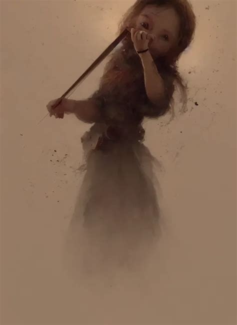 The World Tiniest Violin A Fantasy Digital Painting Stable Diffusion