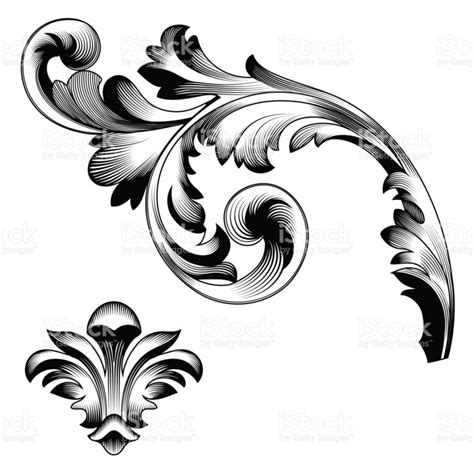 Filigree Pattern Vector at Vectorified.com | Collection of Filigree ...