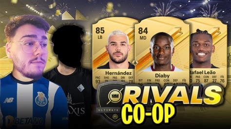 FC24 ULTIMATE TEAM RIVALS EM CO OP ANÁLISE DE RAFAEL LEÃO THEO