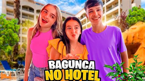 FIZEMOS A MAIOR BAGUNÇA NO HOTEL ANTES DA FESTA DE 15 ANOS DA MC