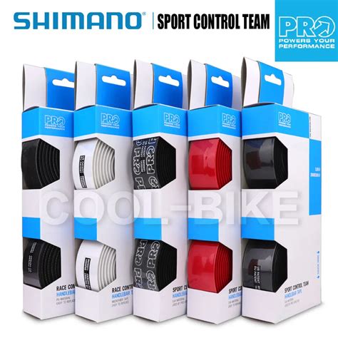 Shimano PRO Spor Kontrol Ekibi Gidon Band Yol Bisikleti Bisiklet Gidon