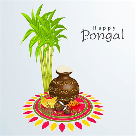 Happy Pongal Festival Wishes Greetings Latest Hd Background Wallpaper