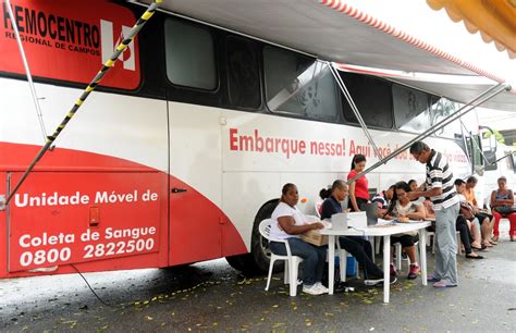 Unidade M Vel Do Hemocentro Recebe Doa Es De Sangue No Iff Do Centro