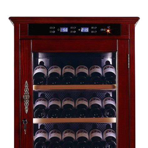 Prestige Wine Fridge Cabinet Randolph Wine Cooler Cabinet Cherry Wood 85 Bottles