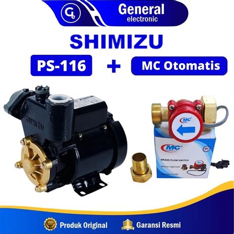 Jual Pompa Air Pendorong Booster Otomatis Shimizu Bit Shopee