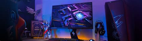Màn hình Gigabyte Aorus FI32U-EK chính hãng, hiển thị sắc nét, màu sắc đẹp