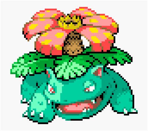 Minecraft Venusaur Pixel Art Grid Pixel Art Grid Gallery Images