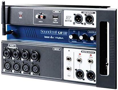 Soundcraft Ui12 12 Channel Remote Controlled Digital Mixer Black