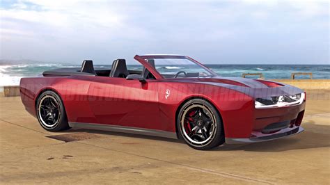 Dodge Charger Daytona Imagined As A Convertible Mopar Drag Pak Racer