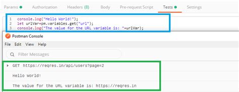 Maravilloso Campanilla Contento Postman Pre Request Script Console Log