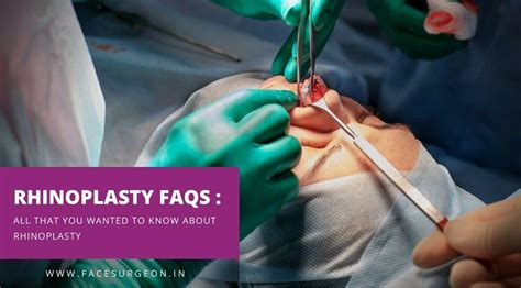 Rhinoplasty Faqs All That You Wanted To Know About Rhinoplasty