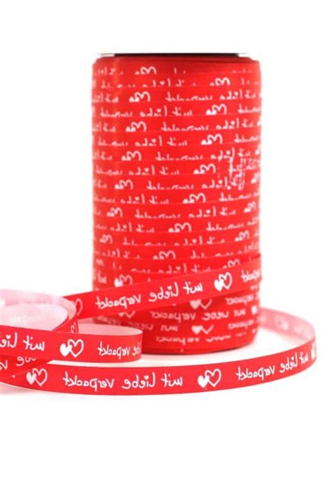 Poly Ringelband Kr Uselband Mm Mit Liebe Verpackt G Nstig Kaufen