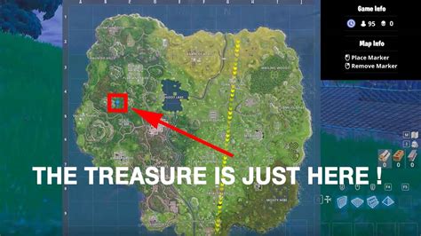 Fortnite Battle Royale Where Find The Snobby Shores Treasure Battle