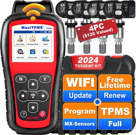 Amazon Autel Tpms Programming Tool Maxitpms Ts Wf Kit With