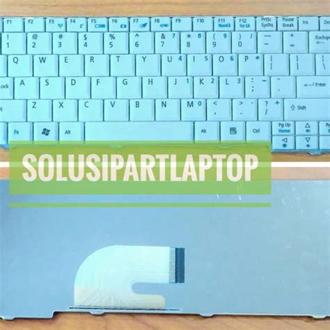 Jual KEYBOARD ACER 531 AO531 ZG5 ZG8 AOD150 A110 WHITE Kota Tangerang