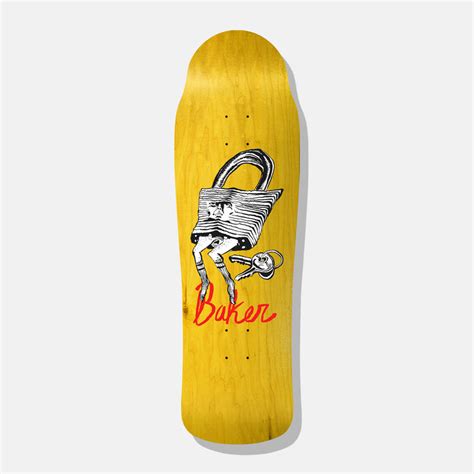 Baker Riley Hawk Big Bodies Shaped Skateboard Deck 95 Assorted Sta