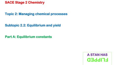 12 Equilibrium Constants Youtube