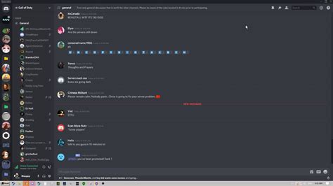 Official Call Of Duty Discord On Mw Pc Release Youtube