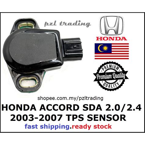 Honda Accord SDA 2 0 2 4 Odyssey RB1 2003 2007 Tps Throttle Position