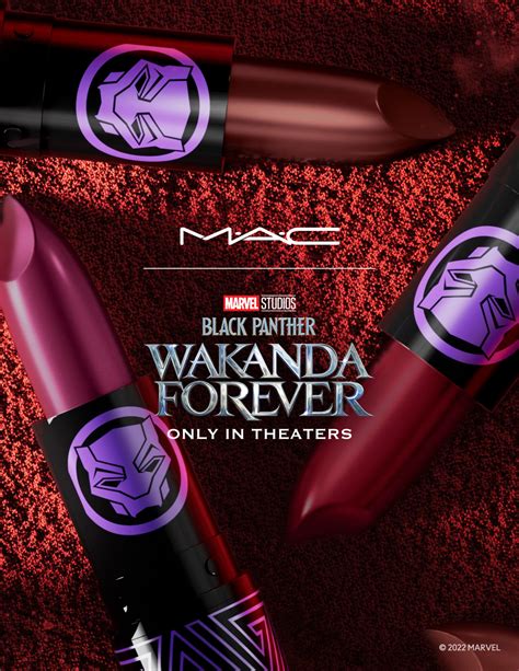 Behold The Beauty Of Wakanda M A C Drops Limited Edition Collection