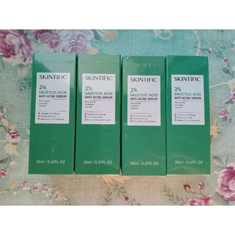 Jual Skintific 2 Salicylic Acid Anti Acne Serum 20ml Shopee Indonesia