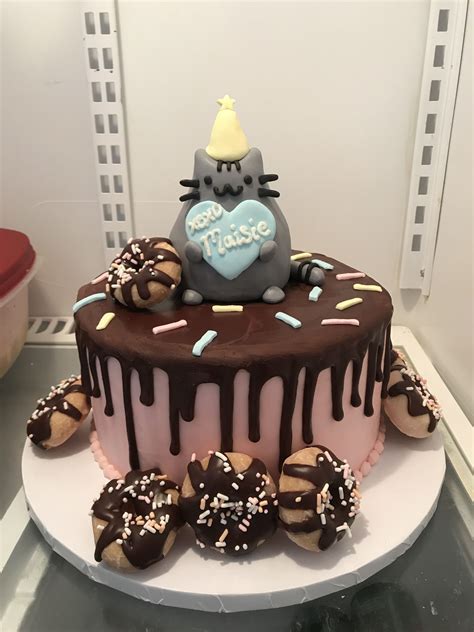 Pusheen Birthday Cake Pusheen Birthday Cat Cake Kids Cake Images