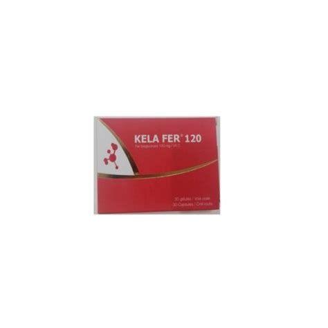 KELA FER 120 Mg 30 Capsules Paramimosa