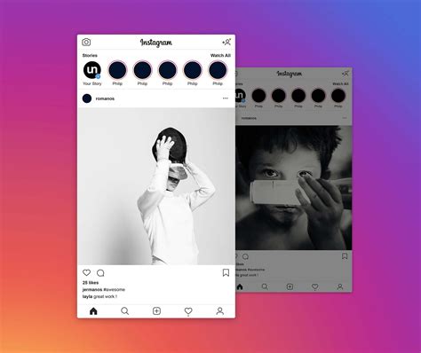 Instagram Post Mockup 2019 (PSD)