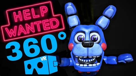 VR 360° 🔴 FNAF FIVE NIGHTS AT FREDDY'S Help Wanted | immersive 4K ...