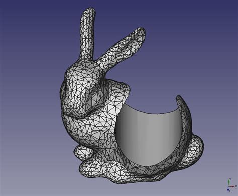 FreeCAD How To Create A Solid From Meshes XSim