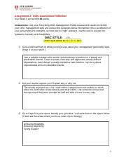 JGR100 Assignment2 Worksheet Docx Assignment 2 DiSC Assessment