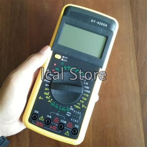 Jual Multimeter Dt A Multitester Digital Dt A Display Lcd