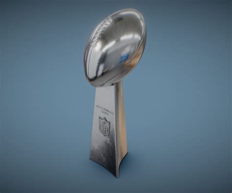 Artstation Nfl Super Bowl Vince Lombardi Trophy Resources