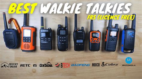 The Best Walkie Talkies FRS License Free Rocky Talkie Vs Retevis Vs