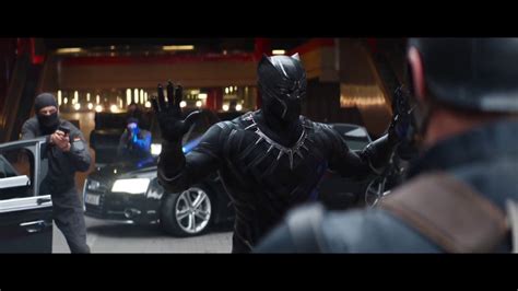 Captain America Civil War Black Panther Vs Bucky Hd Movie Clip Youtube