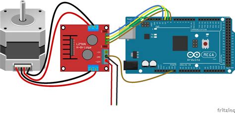 Arduino Uno Nano Mega Raspberry Pi L N Dual H Bridge Dc Motor