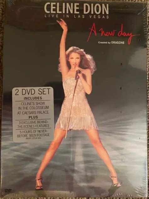 CELINE DION A New Day Live In Las Vegas 2 DVD Set 2007 5 Hours NEW