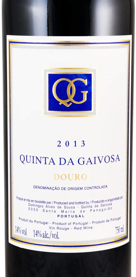 Alves De Sousa Quinta Da Gaivosa Tinto