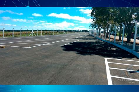 Vagas De Estacionamento No Aeroporto De Passo Fundo S O Ampliadas