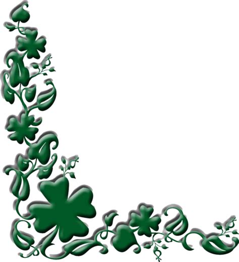 Shamrock Border (PSD) | Official PSDs