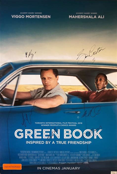 Green Book Cast Signed Movie Poster - Etsy